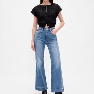 GAP Women's Flare Jeans in Blue 29LONG